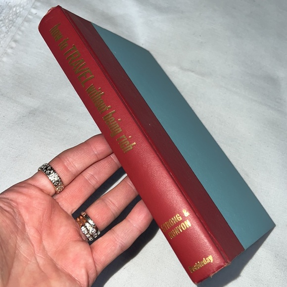 HOW TO TRAVEL WITHOUT BEING RICH 1959 VINTAGE HARDCOVER BOOK, STRONG AND RUNYON - Picture 3 of 17